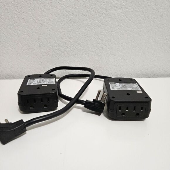 Lowe's Project Source Set of 2, 2-Outlet Plug-In Countdown Lighting Timer - Picture 3 of 5